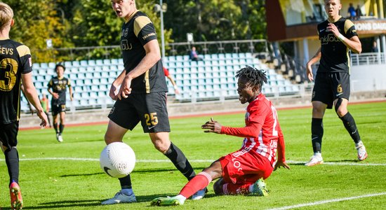 'Valmiera' FC pēc uzvaras par 'Liepāju' turpina cerēt uz virslīgas zeltu