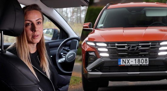 Video: Modernizētais "Hyundai Tucson" saglabājis plašu spēka agregātu izvēli