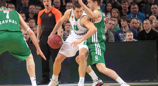 'Žalgiris' piedzīvo piekto zaudējumu Eirolīgas otrajā posmā