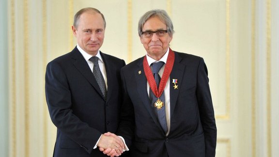 Putin and Alexander Konovalov