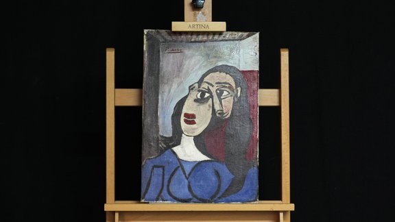 Picasso, Pablo Pikaso Krāmu tirgotāja atrastais darbs 2024 Dora Māra, Dora Maar