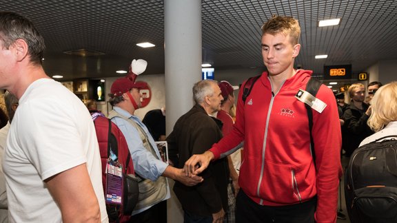 Basketbols, Latvijas izlasea atgriežas Rīgā - 5