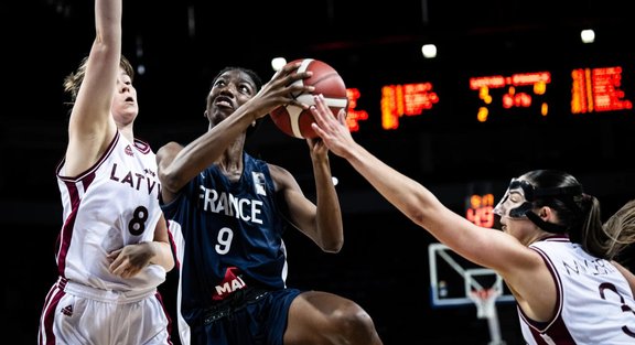 Latvijas basketbolistēm zaudējums Eiropas U-20 čempionāta pēdējā grupas ...