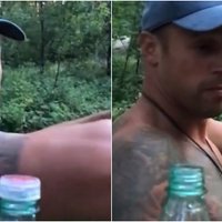 ВИДЕО: Латвийский боксер Майрис Бриедис включился в пробочный флешмоб