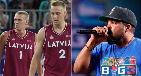 "Gribam atgūt cieņu" – reperis "Ice Cube" par lielu naudu izaicina olimpiskos čempionus 3x3 basketbolā