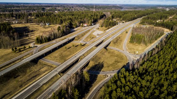 Vidzemes šosejas Sēnītes posma remontdarbi - 22