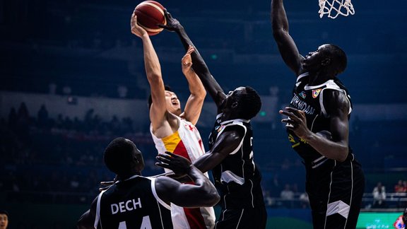 Basketbols, Pasaules kauss: Ķīna-Dienvidsudāna  - 4