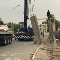 Bagdādē nojauktas betona aizsargsienas gandrīz 30 kilometru garumā, atklāj amatpersona