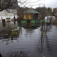 ФОТО: Наводнение не отступает - Стопини и Олайне также пострадали