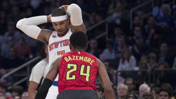 Basketbols, NBA spēle: Knicks - Hawks