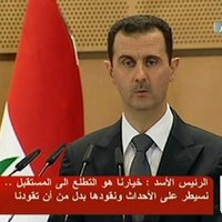 Asads izsaka pateicību Krievijai par palīdzību nemiernieku uzbrukuma novēršanā