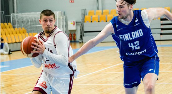 Latvijas basketbola "Nākamā paaudze" pieveic Somijas tuvākās rezerves