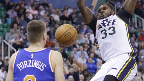 Basketbols, NBA spēle: Ņujorkas Knicks - Jūtas Jazz - 4