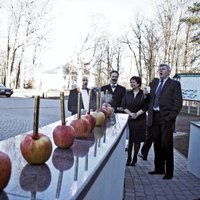 Foto: Gulbenes mākslas skola jubilejas svinības atklāj ar vērienu