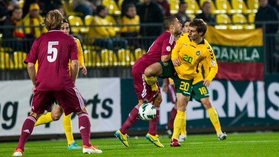 PK kvallfikācija futbolā: Latvija - Lietuva - 10