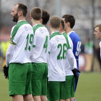 'Metta'/LU un 'Riga' cīnās neizšķirti futbola virslīgas spēlē