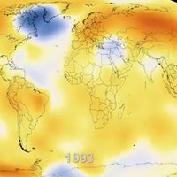 Zemes klimata izmaiņas 15 sekunžu garā video