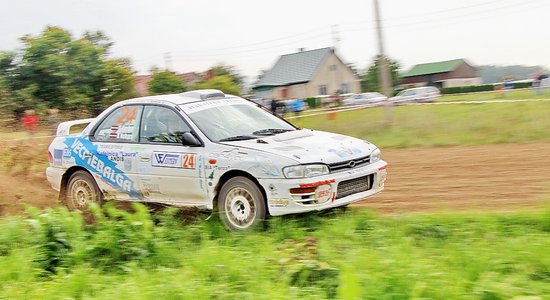 Rallijsprintā 'Viekšniai' mājinieki uzvaru neatdod, Kārlis Nebars - otrais