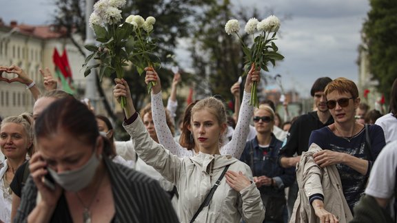 Demonstrācijas Baltkrievijā  - 3