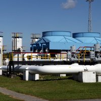 Природный газ из подземного хранилища в Латвии начал поступать к литовским потребителям