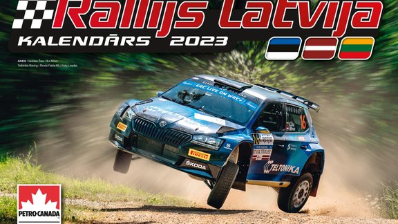 Kalendārs Rallijs Latvijā 2023 - 1