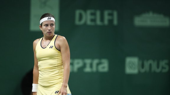 Tenisa turnīrs Merks cup: Anastasija Sevastova - Kaia Kanepi - 3