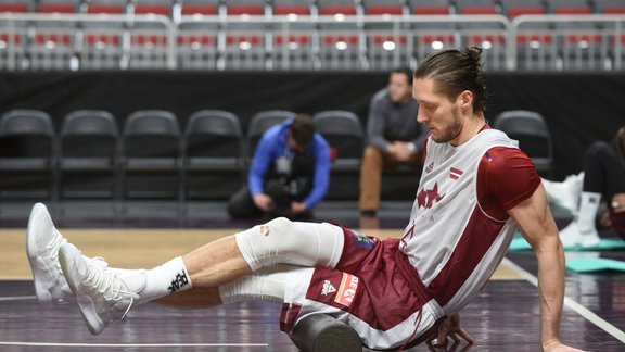 Basketbols, Latvijas vīriešu izlases treniņš