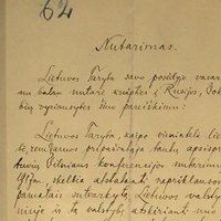 Berlīnē atrasts Lietuvas neatkarības akta oriģināls