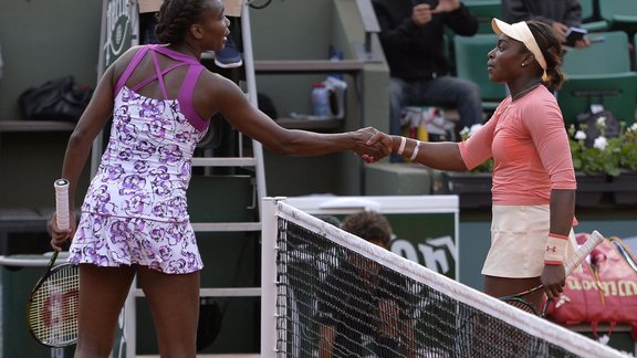 Venus Williams un Sloane Stephens