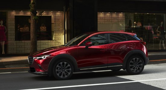 'Mazda' modernizējusi 'CX-3' apvidnieku