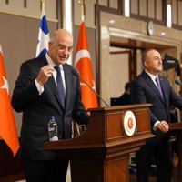 Grieķijas un Turcijas ārlietu ministri preses konferencē apmainās pārmetumiem