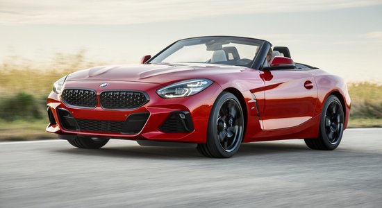 BMW prezentējis kopā ar 'Toyota' izstrādāto jauno 'Z4' rodsteru