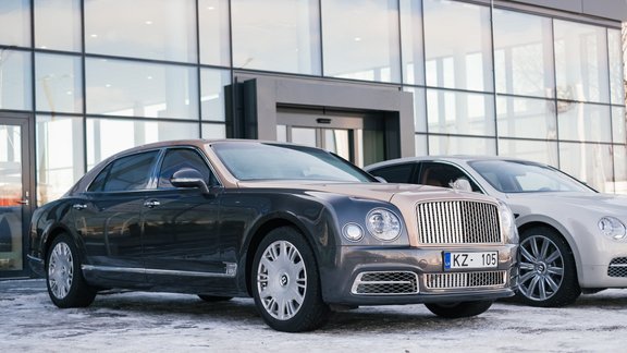 Bentley salona atklāšana Rīgā