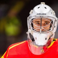Latvietis Dānijas izlases vārtos – hokeja talants no Rīgas jau nonācis NHL klubu piezīmju blociņos
