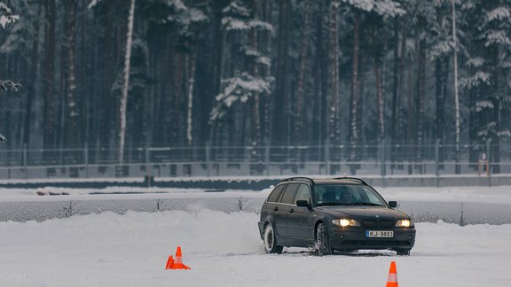 Ziemas braukšanas apmācība Biķerniekos - 2