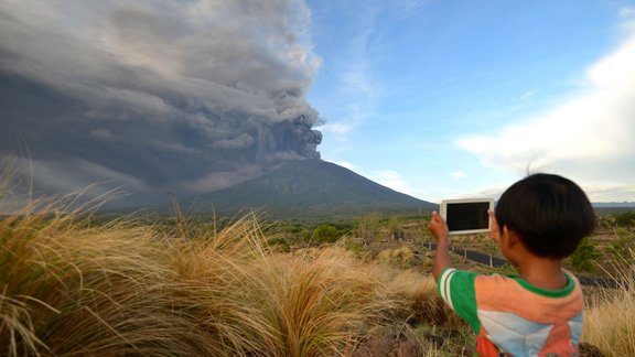 Vulkāna izvirdums Bali - 10