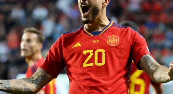 Spānija sasniedz UEFA Nāciju līgas finālu