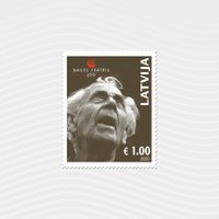 'Latvijas Pasts' velta pastmarku Dailes teātra dibinātājam Eduardam Smiļģim
