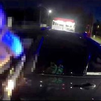 Video: Vecmīlgrāvī aizturēts BMW autovadītājs narkotiku reibumā