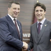 Vējonis: Latvija nodrošinās Kanādas karavīriem visu nepieciešamo atbalstu