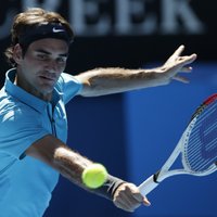 Federers un Marejs ar pārliecinošām uzvarām sāk 'Australian Open'