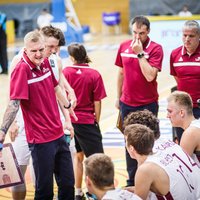 Pēc diviem pārliecinošiem Latvijas U-20 basketbolistu zaudējumiem Eiropas čempionātā treneris saglabā optimismu