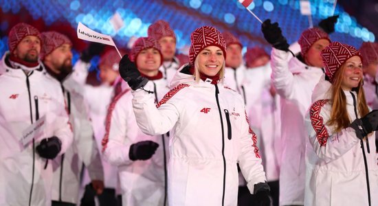 СПИСОК: Латвию на Олимпийских играх в Пекине представят 57 спортсменов