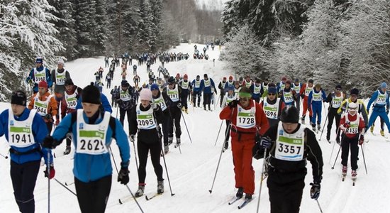 Jubilejas Tartu slēpošanas maratons gatavojas rekordam