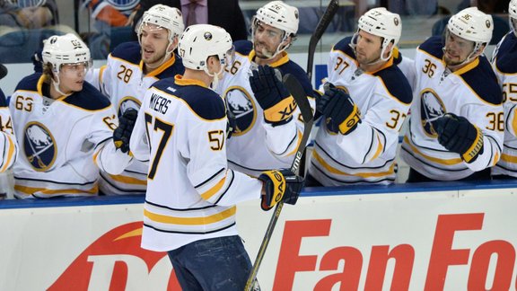 NHL spēle hokejā: Bufalo Sabres - Edmontonas Oilers - 6