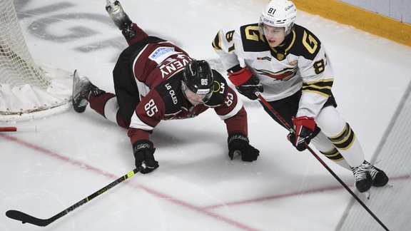 Hokejs, KHL spēle: Rīgas Dinamo - Omskas Avangard - 3