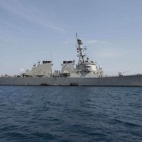 Rīgā ieradīsies Krievijas bumbvedēju pārlidojumu piedzīvojušais kuģis 'USS Donald Cook'