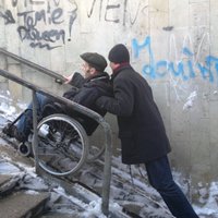 Ušakova kungs, vai Rīga ir invalīdiem draudzīga pilsēta?