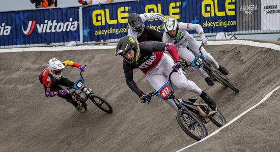 Latvijas BMX braucēji savās mājās Valmierā izcīna 30 godalgas Eiropas kausa posmā