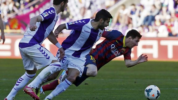 Lionel Messi (Barcelona - Valladolid)